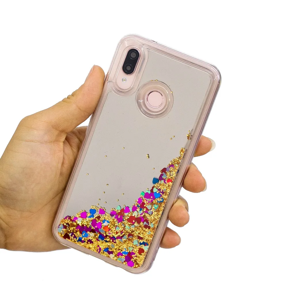 Case global quicksand phone case  for huawei p10 lite p20 p20 lite p20 pro Coque Liquid Silicone Soft TPU Phone covers(14)