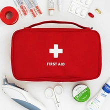Портативная средняя пустая Бытовая многослойная Сумка для аптечки, сумка для автомобиля, сумка для первой помощи, сумка для выживания, дорожная спасательная сумка