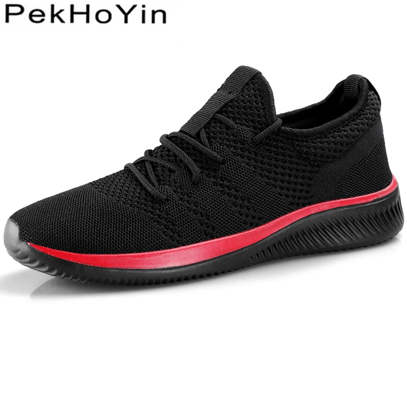 

2019 Men Casual Shoes Brand New Fashion Sneakers Black Footwear Male Walking Shoes Outdoor Breathable Boys Shoes Men Zapatillas