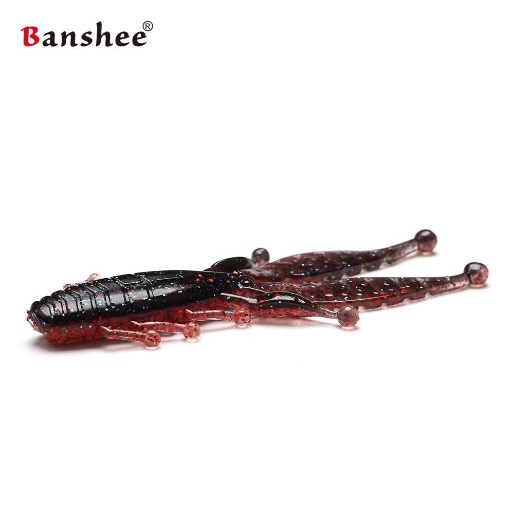 Banshee, 8 шт./лот, мягкие приманки, легкая блесна, 90 мм, 5,9 г, воблер, Тонущая рыболовная приманка, силиконовая приманка, червь, бас/приманка для карпа, искусственная