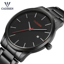 CADISEN Men Watch Top Luxury Brand Analog Sports Wristwatch Display Date Men's Quartz Watches Business Watch Relogio Masculino CADISEN Men Watch Top Luxury Brand Analog Sports Wristwatch Display Date Men's Quartz Watches Business Watch Relogio Masculino