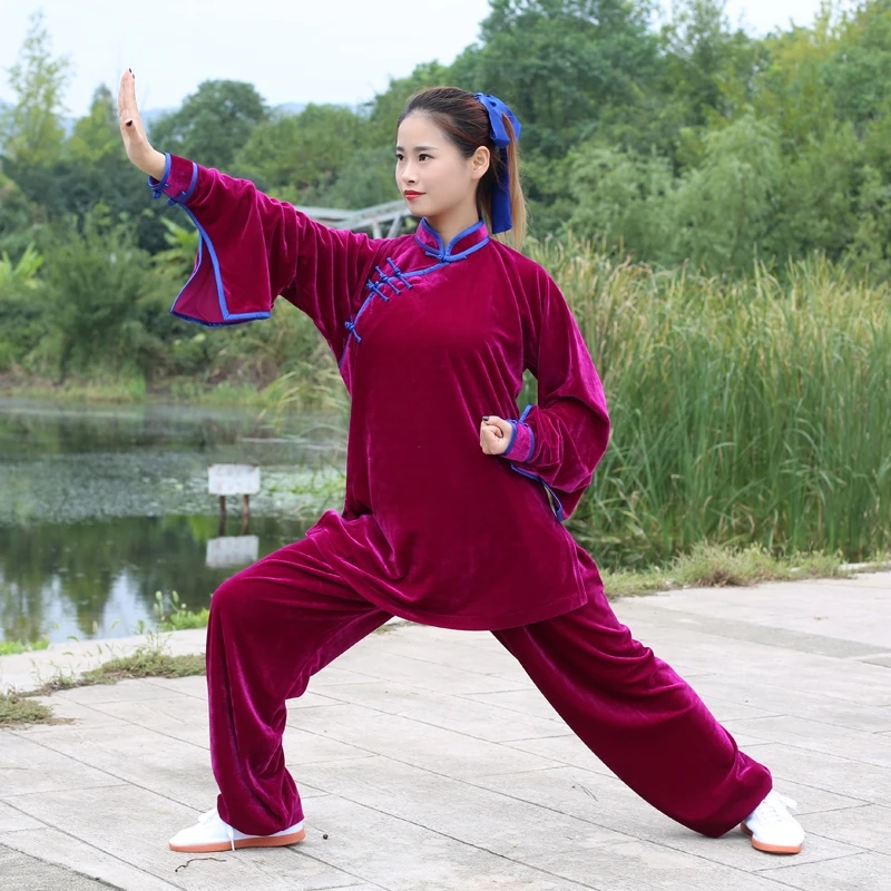 Униформа Taichi одежда Тай Чи женская униформа Одежда Кунг фу для боевых искусств