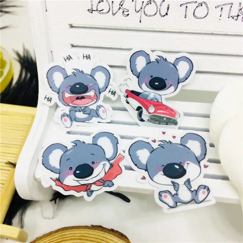 40 pcs Mixed Meng koala Stickers for Car Styling Bike Motorcycle Phone Laptop Travel Luggage Cool Funny Sticker Bomb Decals