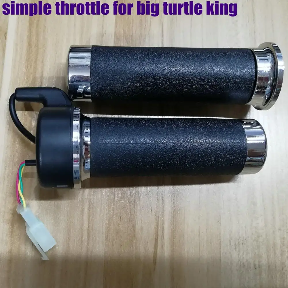 

twist throttle for big turtle king inner install diameter 25mm electric scooter motorcycle rolling handle bar grips accelerator