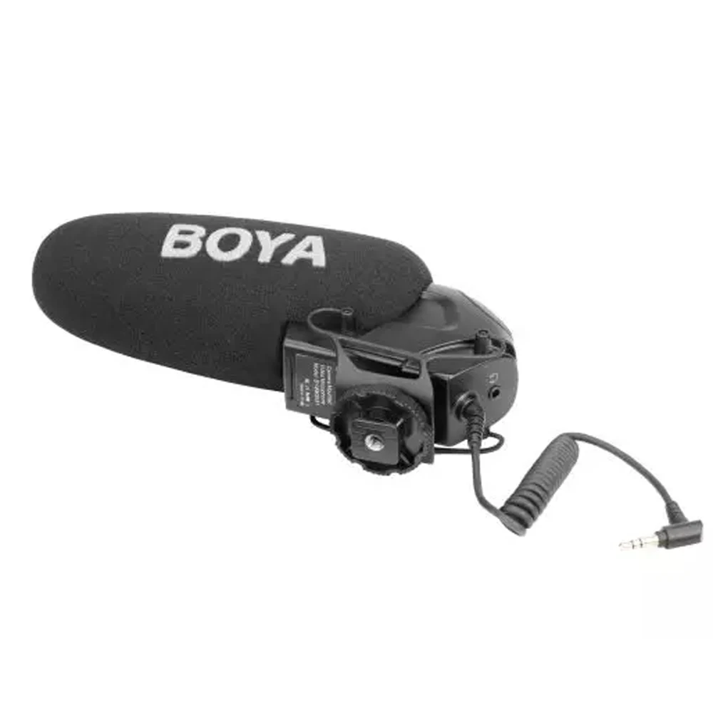 BOYA BY-BM3031 конденсаторный микрофон дробовик супер-кардиоидный для DSLR видеокамеры Аудио рекордер PK Rode VideoMic Pro