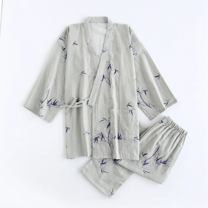 couples spring summer pajama cotton (4)