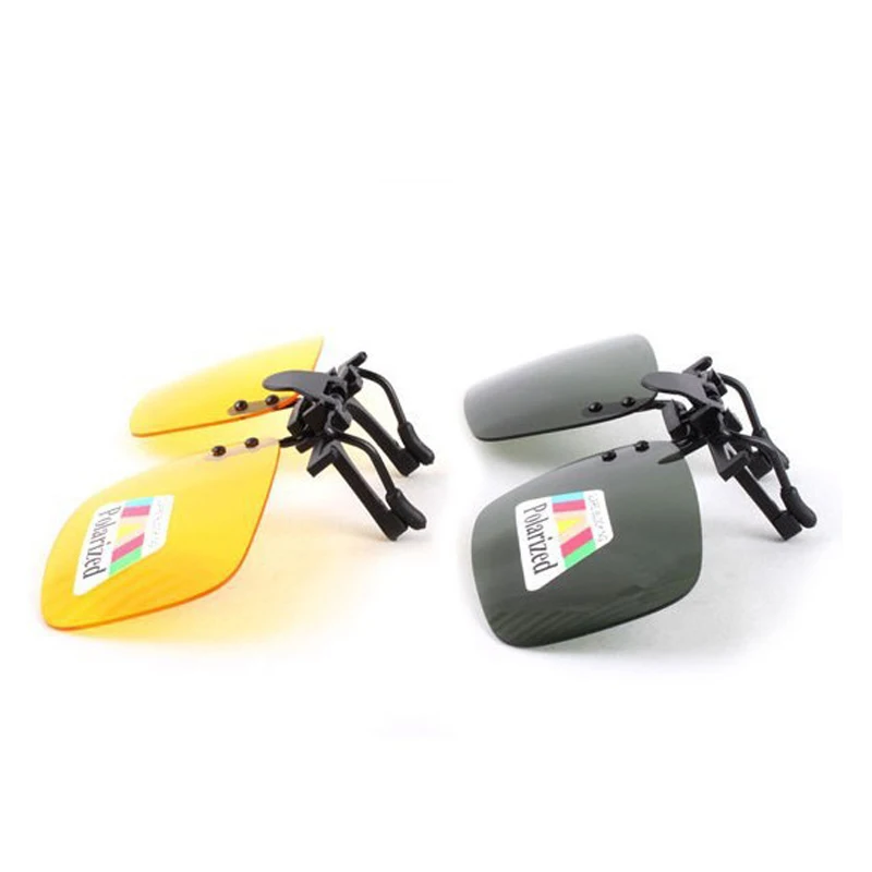 2PCS Night Vision Polarized Sunglasses Clip Drive Sunglasses Goggles Resin Lenses Night Driving Glasses Car Accessories 2PCS Night Vision Polarized Sunglasses Clip Drive Sunglasses Goggles Resin Lenses Night Driving Glasses Car Accessories