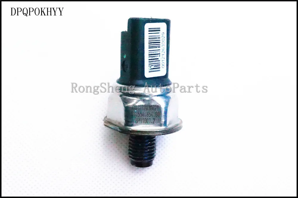

DPQPOKHYY Fuel Rail High Pressure Sensor Common Injection Regulator Sender For Citroen C3 C4 Jumpy Berlingo 1.6 HDI 9655465480