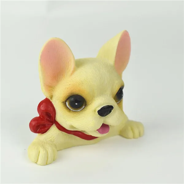 French Bulldog cute puppy dogs resin switch stickers fridge magnets - 10