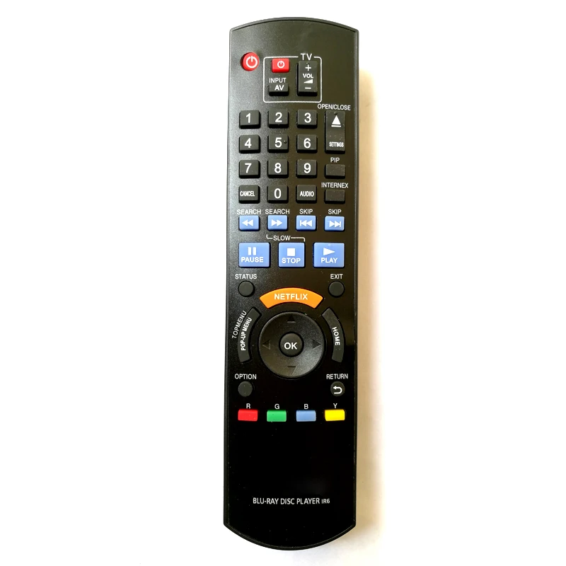 New BD REMOTE CONTROL IR6 FOR PANASONIC Blu ray DISC Player