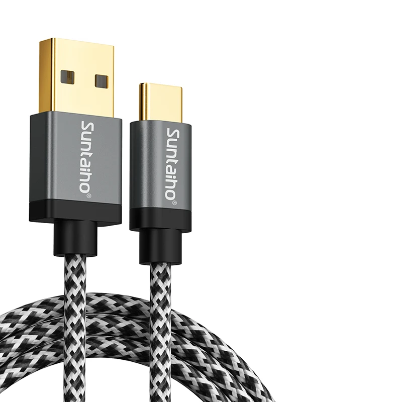 Suntaiho USB C type C кабель 3 м 5A Быстрая зарядка для samsung galaxy s9 s10 кабель синхронизации для huawei P10 Pro p30 mi A2 6T нейлоновая оплетка