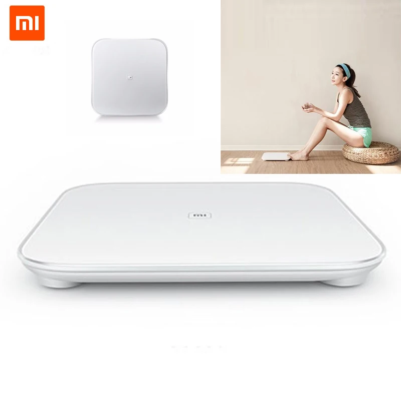 

2015 Original Mi Smart Weighting Scale Xiaomi Digital Scale Support Android 4.4 & IOS 7.0 Above With Bluetooth 4.0 White Color