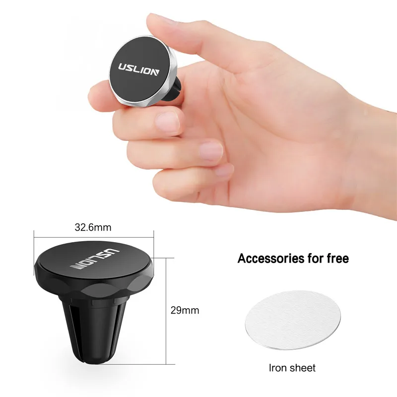  USLION Magnetische Auto Telefon Halter handy Halter Universal Für Telefon In Auto Ständer Halterung