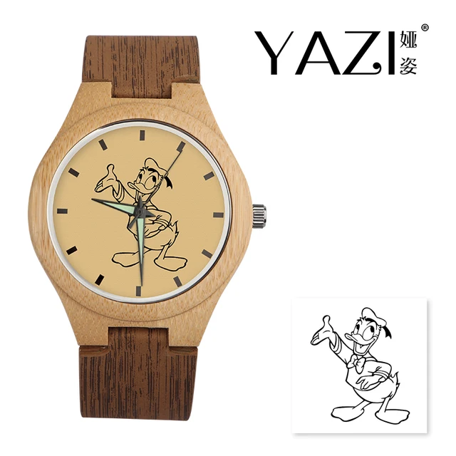 Yazi Fai Da Te In Legno Orologio Donald Anatra Fortunato Logo Orologi Al Quarzo Yazi Fai Da Te In Legno Orologio Donald Anatra Fortunato Logo Orologi Al Quarzo