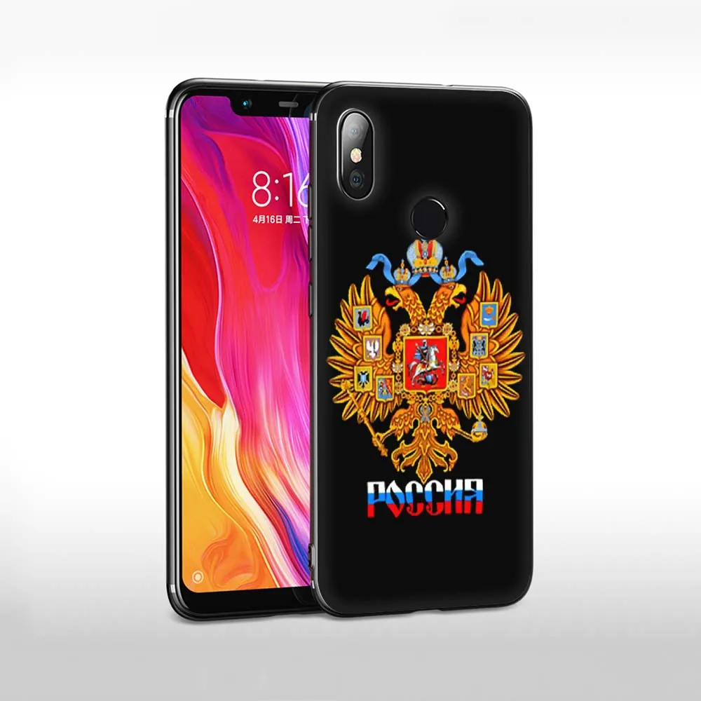 WEBBEDEPP чехол из ТПУ с российским гербом для Huawei P10 P20 P30 Lite Pro Mate 10 20 P Smart 2019 мягкий