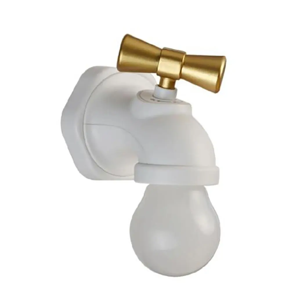 

USB Rechargeable Nightlight LED Energy-saving Light Tap Design Smart Voice Control Novel Mini Lamps Decor