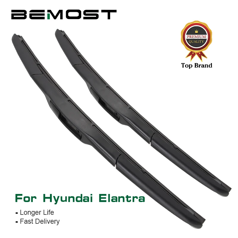 

BEMOST Car Wiper Blades For Hyundai Elantra XD/MD/HD ,Fit U Hook Arm Model Year From 2000 To 2015