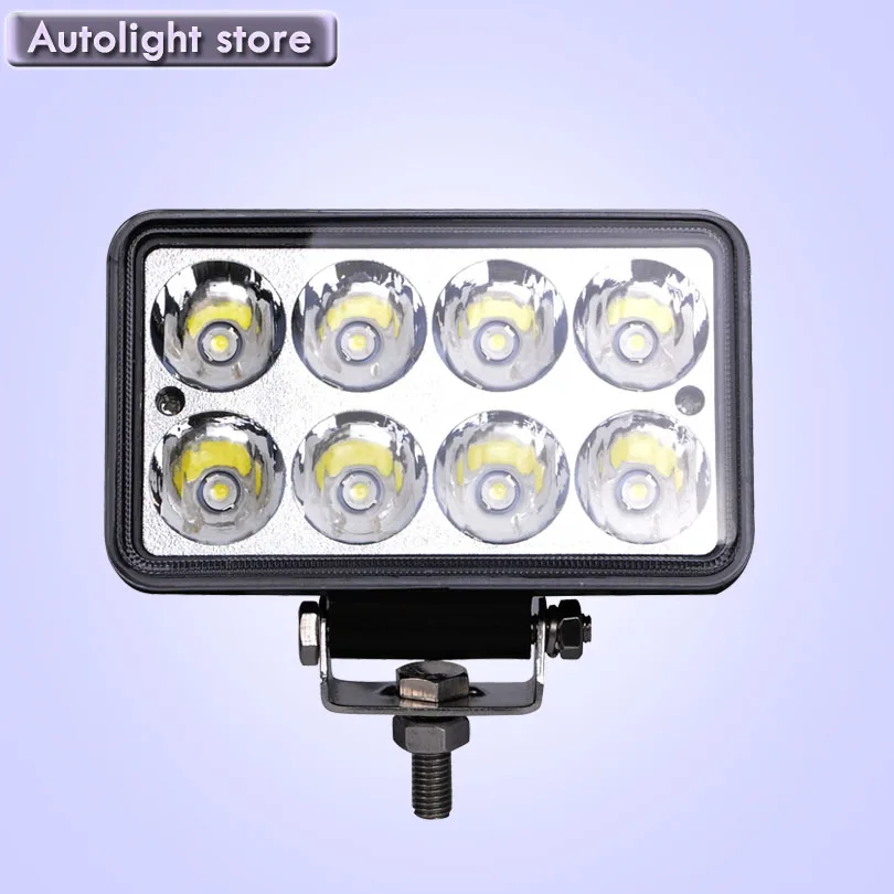 

24W LED Work Light 10-30v 1750 LM LED Offroad Fog light Waterproof IP67 6000K Pmma Lens for SUV 4WD ATV work light free shipping
