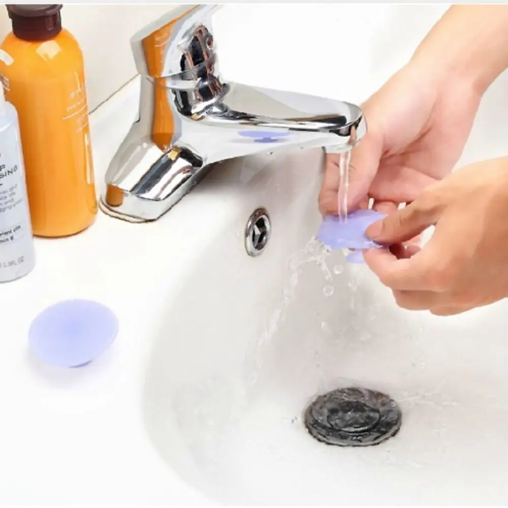 1 шт. силиконовая салфетка для мытья от угрей отшелушивающая очистка кисти для лица очищающий уход Кисть для макияжа 6 цветов