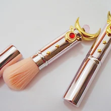 Аниме Сейлор Мун 20 волшебная палочка Луна бар флакон духов Макияж Кисть косметическая Регулируемая кисть для лица инструмент мультфильм подарок