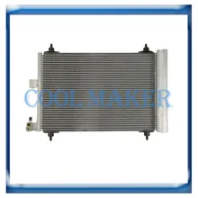 Автомобильный Кондиционер конденсатор для peugeot 406 607/Citroen Xsara 6453EC 6455FX 6455CQ 96367224 9636722480