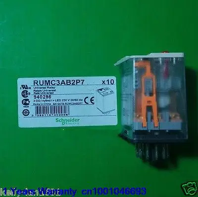 

DHL/EUB 5pcs NEW Original for Schneider RUMC3AB2P7 AC230V Relay 15-18