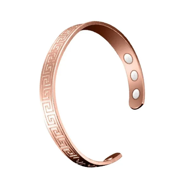 Charming Women Magnetic Health Bracelets Bangles Open Charming Women Magnetic Health Bracelets Bangles Open Mouth Design Elegant Bracelet Care
