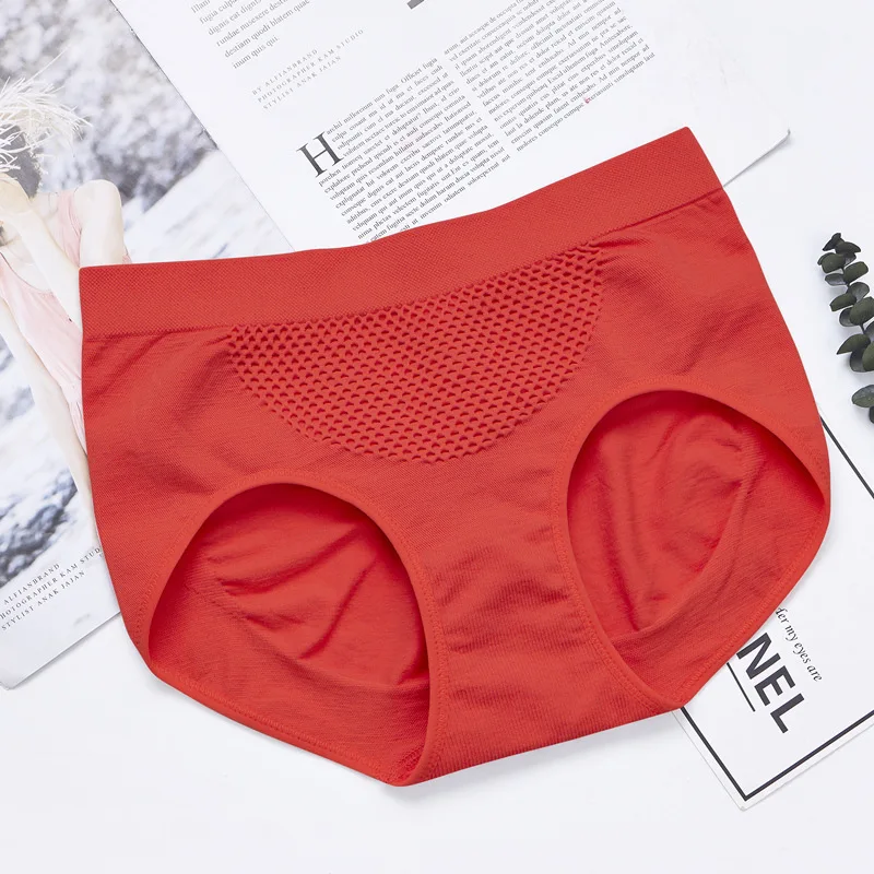 6pcs women's underwear Tiger New Year red panties High-waisted cotton tummy  bacteria-suppressing cotton women's briefs - AliExpress