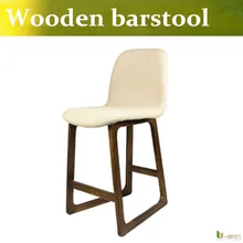U-BEST Wood Bar Stools comfort to your home bar or kitchen counter /Home Bar Furniture/wood swivel stools and airlift stools