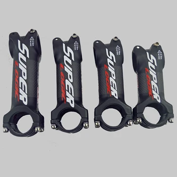 

Carbon Stem Bicycle Aluminum Carbon Stem Road MTB Mountain Bike Stem Bike Parts 31.8*80/90/100/110mm 3K Matte