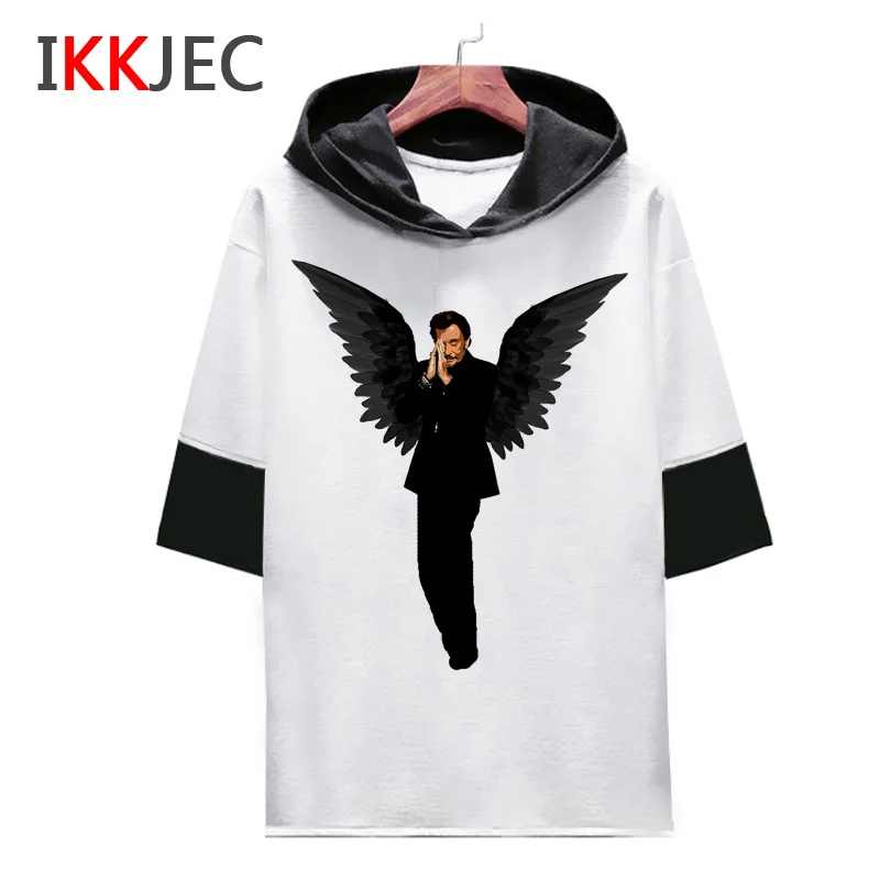 

johnny hallyday t shirt male/women men High Street top men tee streetwear shirt harajuku tshirt oversized funny t-shirt hip hop