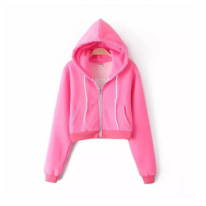 

High Quality 2016 Spring Women Lady Cotton Loose Hooded Jacket Thicken Velvet Long sleeve Sweatshirt Korean Style Hoodies L881