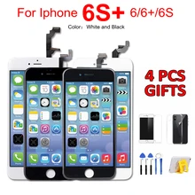 Fabrika satış yedek LCD Iphone 6s artı LCD ekran dokunmatik ekran Digitizer meclisi iphone 6s için ekran AAA kalite LCD