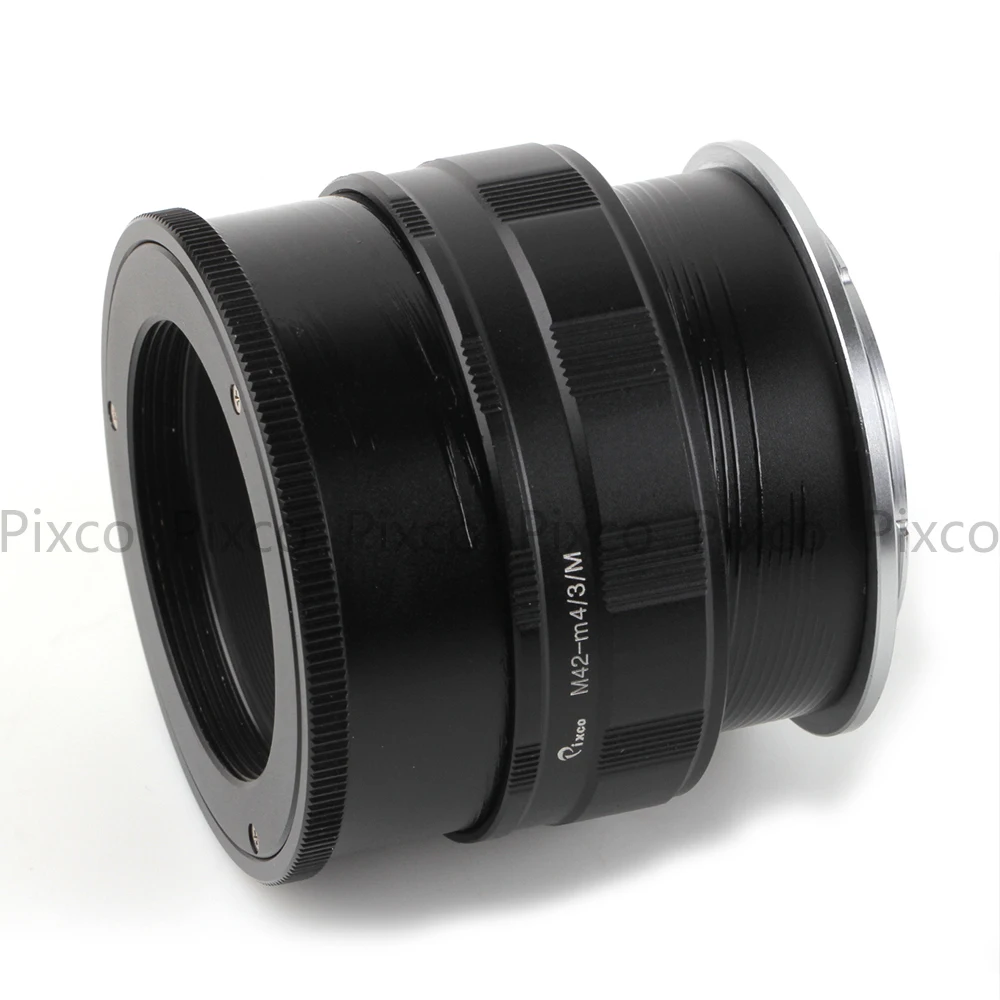 Adaptador de Lente Terno para Micro Suit para M42 ao Infinito para Montar Pixco Ajustável Macro Quatro Terços 4 Câmera M42-m4 - 3 - Image 5