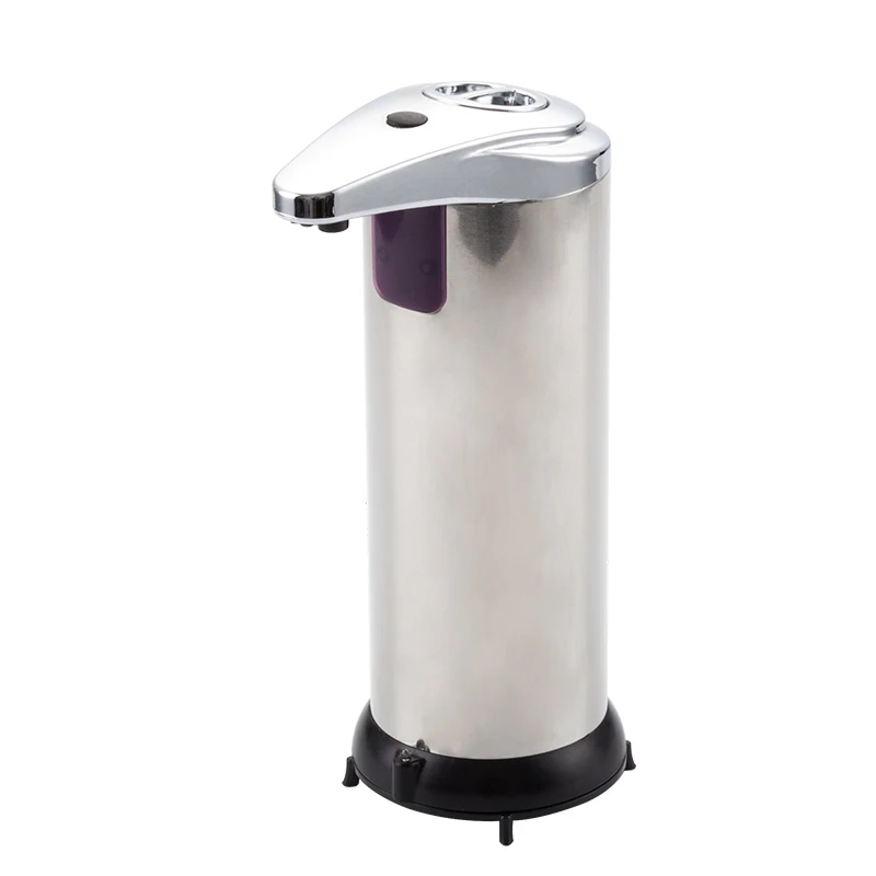 FRAP автоматический дозатор для мыла с инфракрасным зондированием из нержавеющей стали, держатель для жидкого мыла, дозатор для шампуня, насос для пены для ванной комнаты - Цвет: Y35024