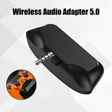Для Playstation 4 PS4 контроллер мини беспроводной Bluetooth V5.0 5G Аудио Адаптер Наушники гарнитуры наушники 3,5 мм приемник Черный