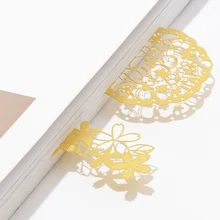 Вишневый цвет металлическая, для книги mark выдолбленные классические Канцтовары предметы бумаги Закладка Книга металлическая Закладка маркер книги