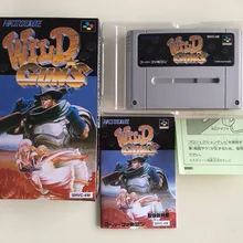 16 бит игры* Wild Guns(Япония NTSC-J версия! Коробка+ руководство+ картридж
