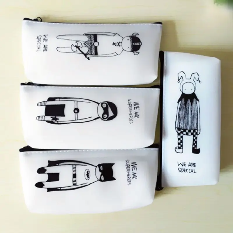 kawaii pencil case superheroes cartoon material escolar school supplies bags lapices papelaria estuches fourniture scolaire box