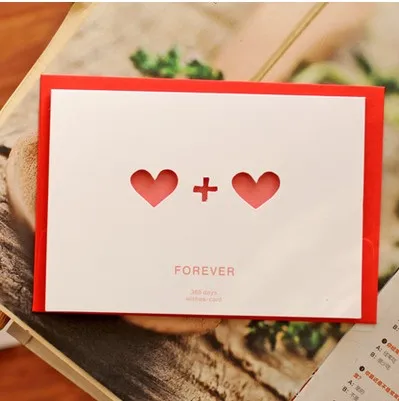 365day Korea DIY greeting cards birthday cards love
