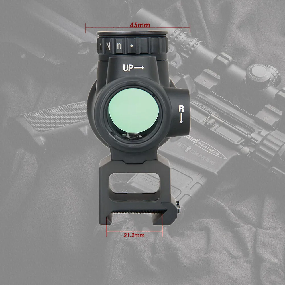 MRO Red Dot Sight 2 MOA AR тактический Оптический Trijicon охотничьи прицелы с низким и ультра высоким QD Крепление подходит 20 мм рельс