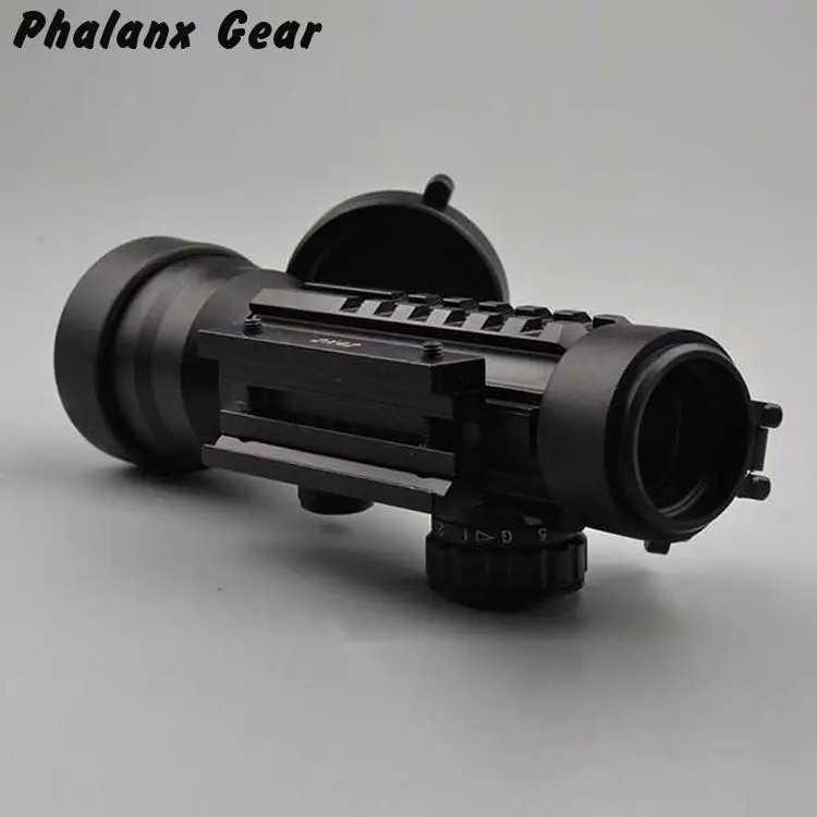 Sight Rod Objective Diameter 2x42mm 42 Mm Red Dot Scopes Magnification 2x Target Mirror For Hunting