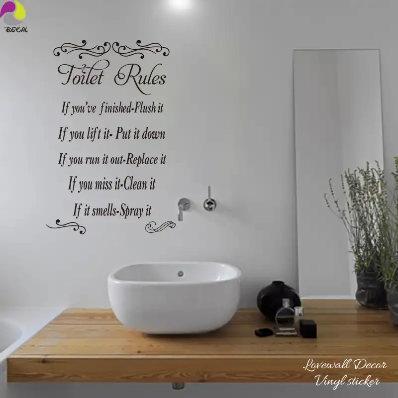 Bathroom Sign Never stop dreaming Wall Sticker Mirror Decal Mirror Sticker Bathroom Wall Decal Bathroom Wall Art Wall Decal