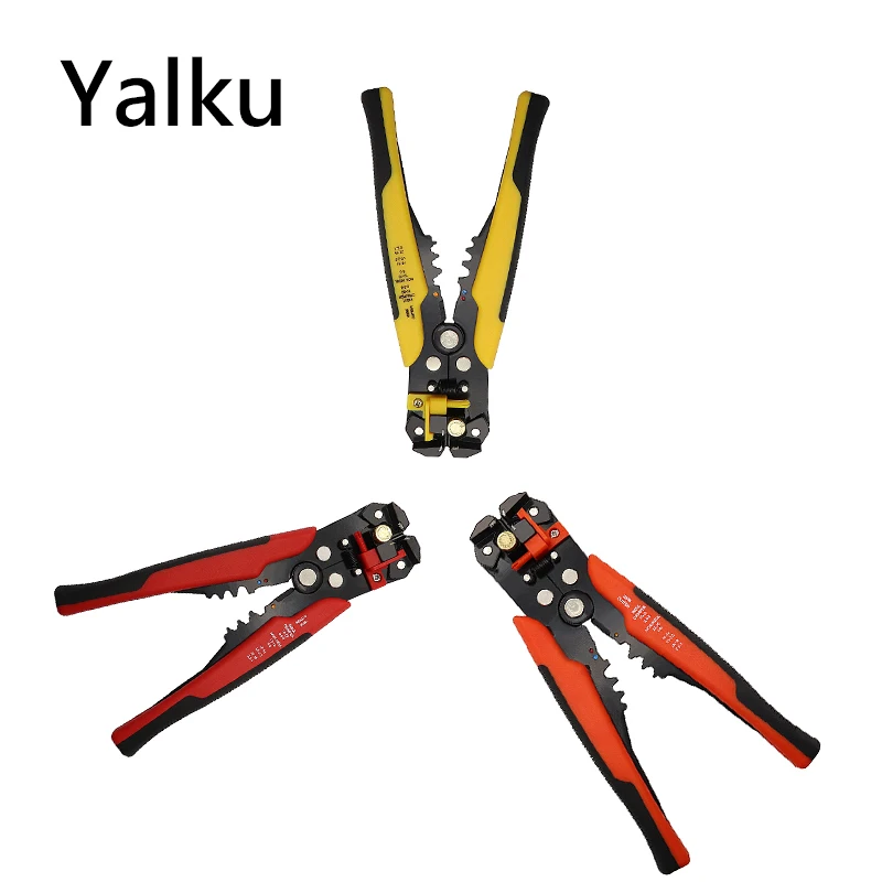 

Yalku 8 inches Automatic Cable Stripper Multifunction Cut Crimp Electrician Pliers Household Service