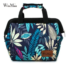 Winmax стиль, Термосумка-холодильник, для сохранения свежести пищи, для пикника, изолированные Переносные сумки для обедов для женщин и мужчин, ланчбокс для хранения