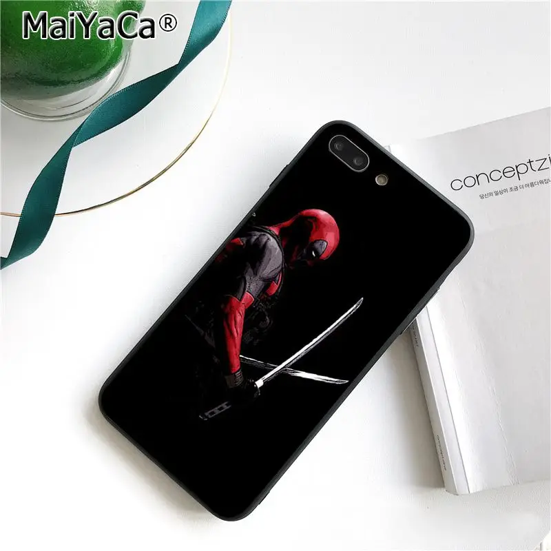MaiYaCa классный Дэдпул из Вселенной Марвел чехол для телефона iphone 11 Pro 11Pro Max 8 7 6S Plus X XS MAX 5 5S SE XR