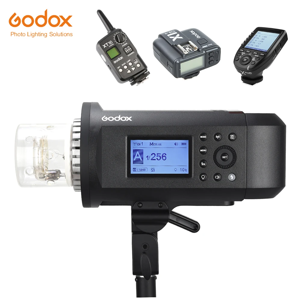 В наличии! Godox WITSTRO AD600 Pro AD600Pro портативная наружная вспышка 38 Вт LED 1/8000s TTL Bowens с