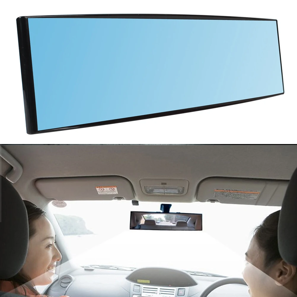 

New 300mm Wide Vision Car Proof Mirror outlook interior car wide angle rearview mirror surface endoscope