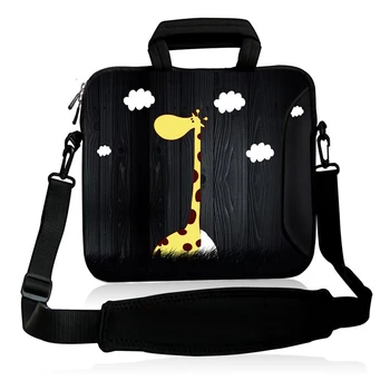 

Giraffe 12 13 13.3 14 15 15.6 17 17.3 Inch Computer Laptop Notebook Tablet Bag Bags Case Messenger Shoulder for Men Women