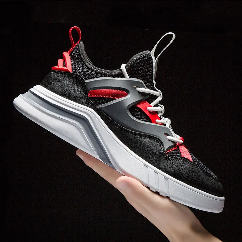 

Special Price High Quality Mesh Men Comfortable Air Shoes Male Lightweight Outdoor Shoes Lac-Up Men Shoes Breathable Sneakers